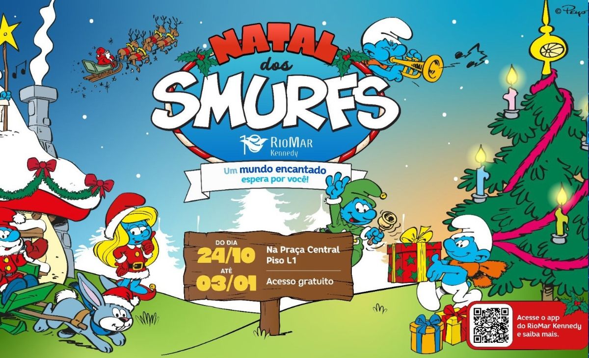 Natal dos Smurfs