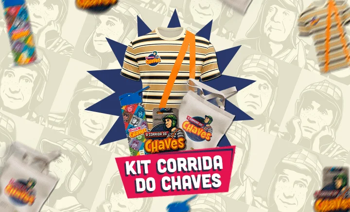O que vem no kit da Corrida do Chaves? Confira os detalhes