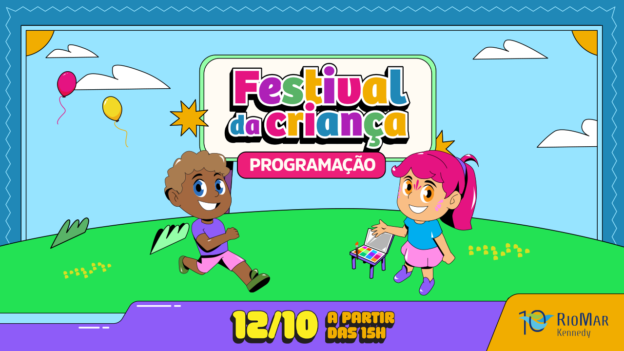 Dia das Crianças no Kennedy tem K-Pop, Patrulha Canina e atrações gratuitas