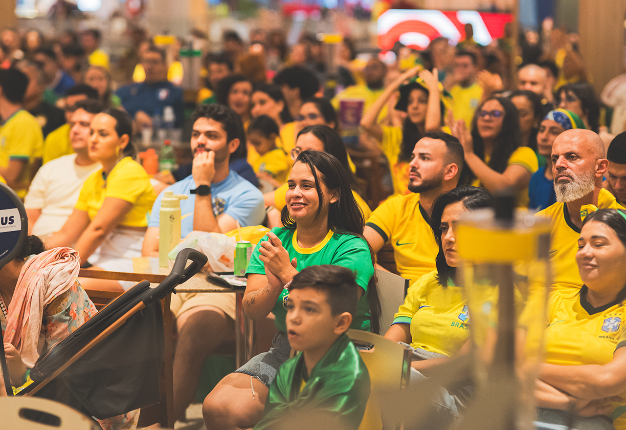 A Copa chegou, e o ponto de encontro da torcida é o Kennedy