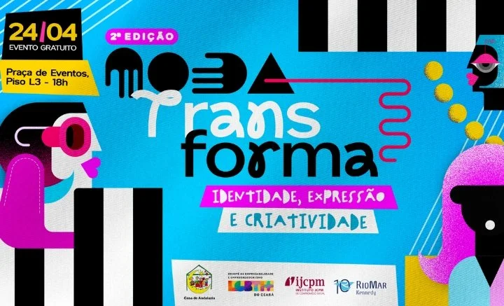 Um desfile de moda, atitude e transformação. Dia 24 de abril, Moda TransForma.