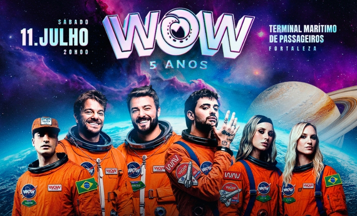 A cena eletrônica em Fortaleza tá com tudo: Festa WOW celebra 5 anos