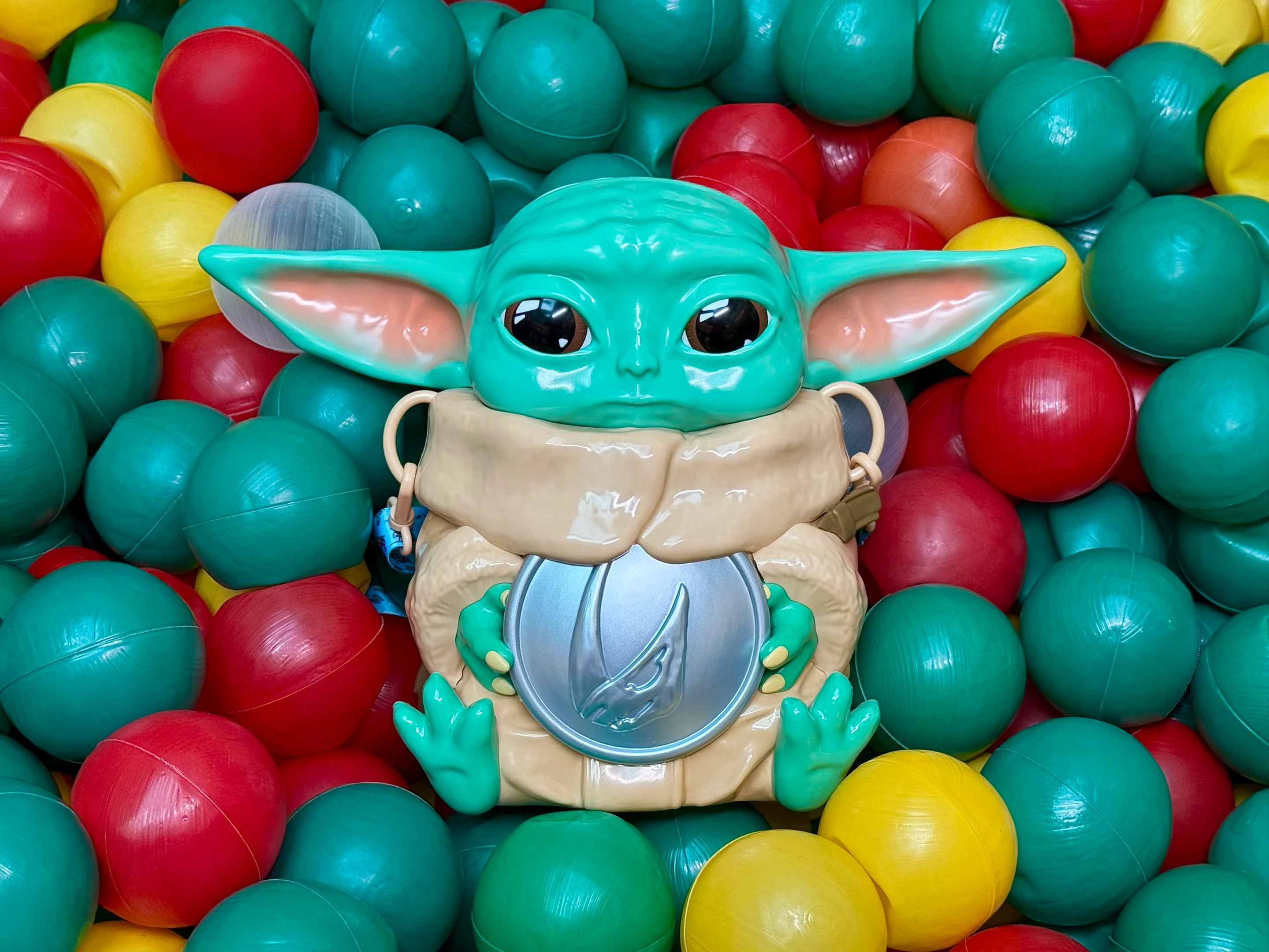 Atenção, fãs da galáxia: o balde do Grogu chegou ao RMK!