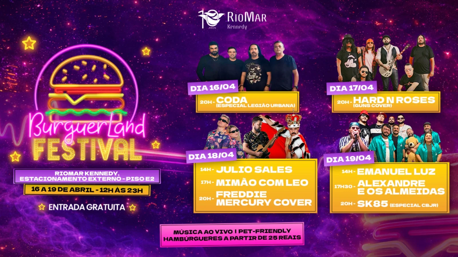 O Festival Mais Saboroso Chega ao RioMar Kennedy NESTA QUINTA!